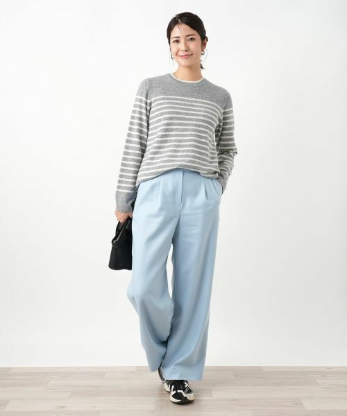 Leilian / レリアン その他パンツ | ストレッチワイドパンツ【Leilian WHITE LABEL】 | 詳細16