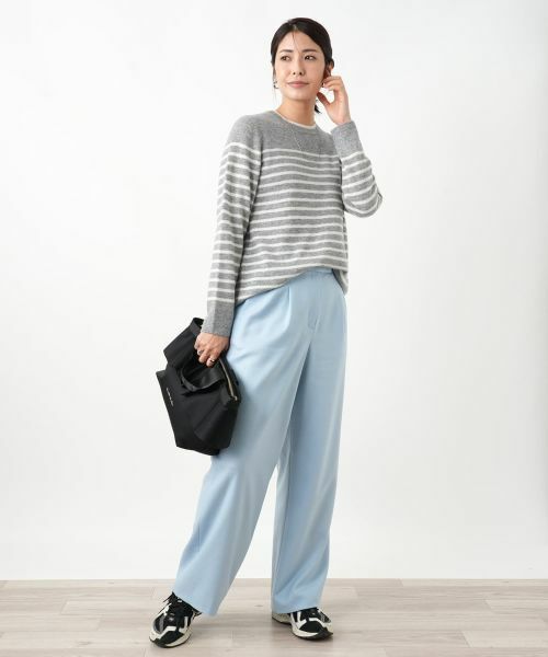Leilian / レリアン その他パンツ | ストレッチワイドパンツ【Leilian WHITE LABEL】 | 詳細17