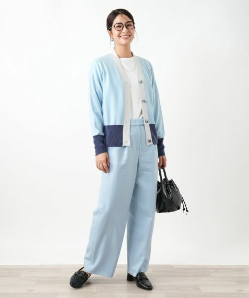 Leilian / レリアン その他パンツ | ストレッチワイドパンツ【Leilian WHITE LABEL】 | 詳細20