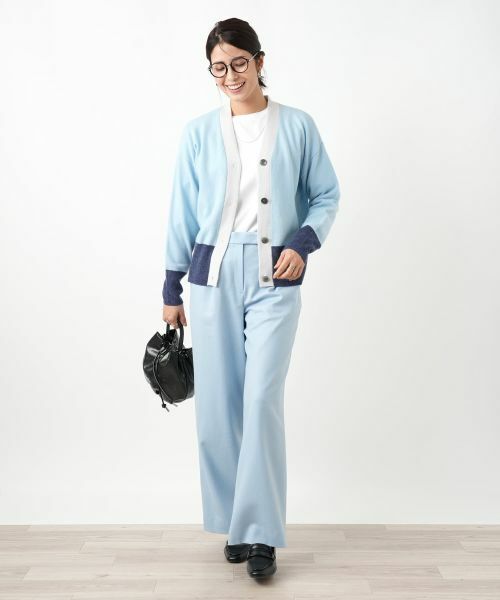 Leilian / レリアン その他パンツ | ストレッチワイドパンツ【Leilian WHITE LABEL】 | 詳細21