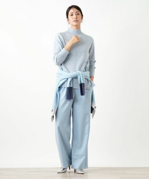 Leilian / レリアン その他パンツ | ストレッチワイドパンツ【Leilian WHITE LABEL】 | 詳細23