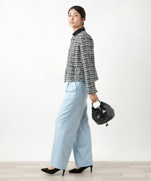 Leilian / レリアン その他パンツ | ストレッチワイドパンツ【Leilian WHITE LABEL】 | 詳細30