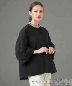 Leilian / レリアン その他アウター | ボリュームスリーブノーカラーコート