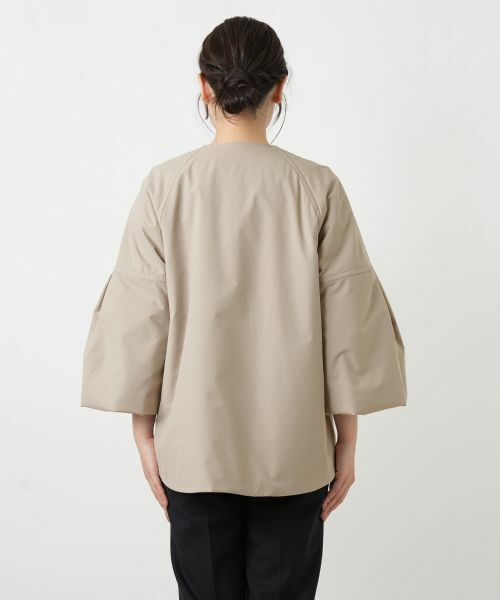 Leilian / レリアン その他アウター | ボリュームスリーブノーカラーコート | 詳細12