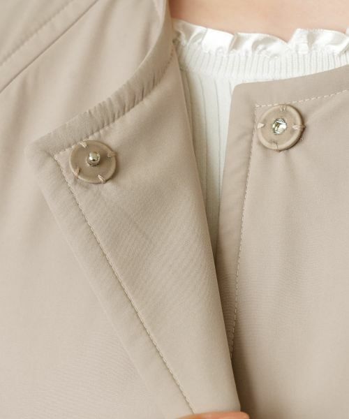 Leilian / レリアン その他アウター | ボリュームスリーブノーカラーコート | 詳細18