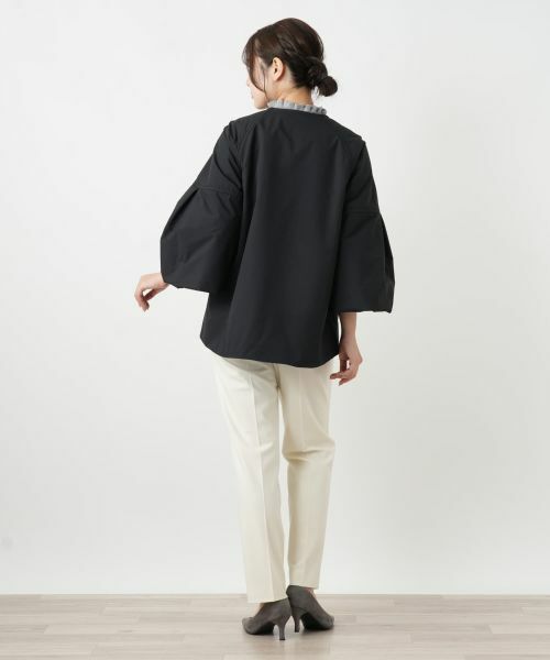 Leilian / レリアン その他アウター | ボリュームスリーブノーカラーコート | 詳細3