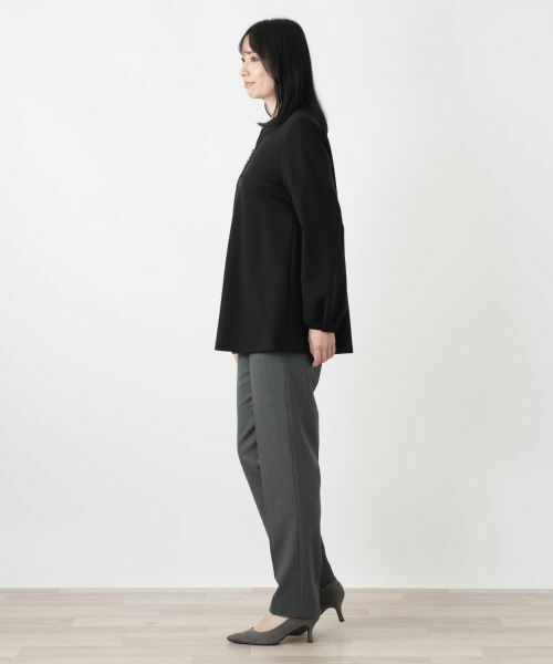 Leilian / レリアン シャツ・ブラウス | スキッパーチュニックブラウス【Leilian WHITE LABEL】 | 詳細2