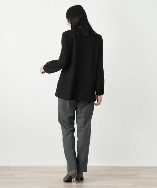 Leilian / レリアン シャツ・ブラウス | スキッパーチュニックブラウス【Leilian WHITE LABEL】 | 詳細3