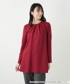 Leilian / レリアン シャツ・ブラウス | ストレッチチュニックブラウス【Leilian WHITE LABEL】