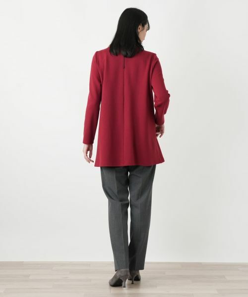 Leilian / レリアン シャツ・ブラウス | ストレッチチュニックブラウス【Leilian WHITE LABEL】 | 詳細12