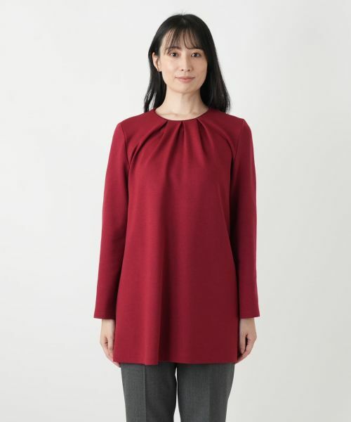 Leilian / レリアン シャツ・ブラウス | ストレッチチュニックブラウス【Leilian WHITE LABEL】 | 詳細13
