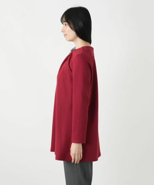 Leilian / レリアン シャツ・ブラウス | ストレッチチュニックブラウス【Leilian WHITE LABEL】 | 詳細14