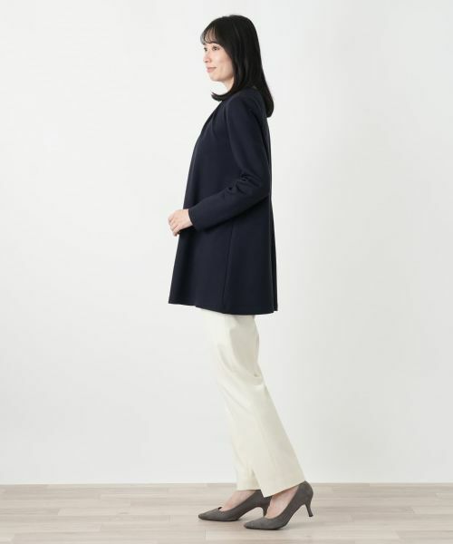 Leilian / レリアン シャツ・ブラウス | ストレッチチュニックブラウス【Leilian WHITE LABEL】 | 詳細2