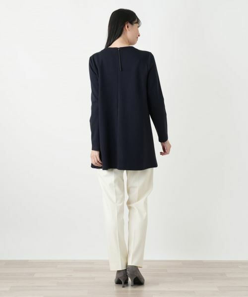 Leilian / レリアン シャツ・ブラウス | ストレッチチュニックブラウス【Leilian WHITE LABEL】 | 詳細9