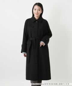 Leilian / レリアン その他アウター | ベルテッドステンカラー比翼コート【mila schon】