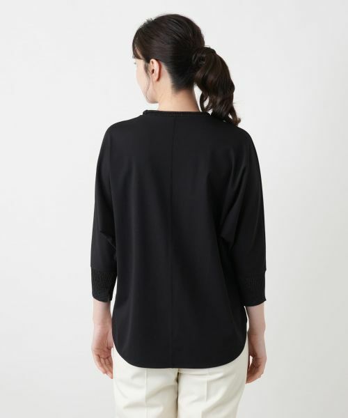 Leilian / レリアン カットソー | ドルマンスリーブ切替カットソー | 詳細10