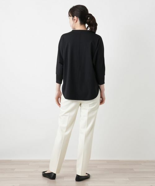 Leilian / レリアン カットソー | ドルマンスリーブ切替カットソー | 詳細7