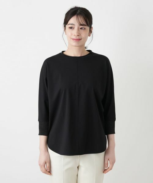 Leilian / レリアン カットソー | ドルマンスリーブ切替カットソー | 詳細8