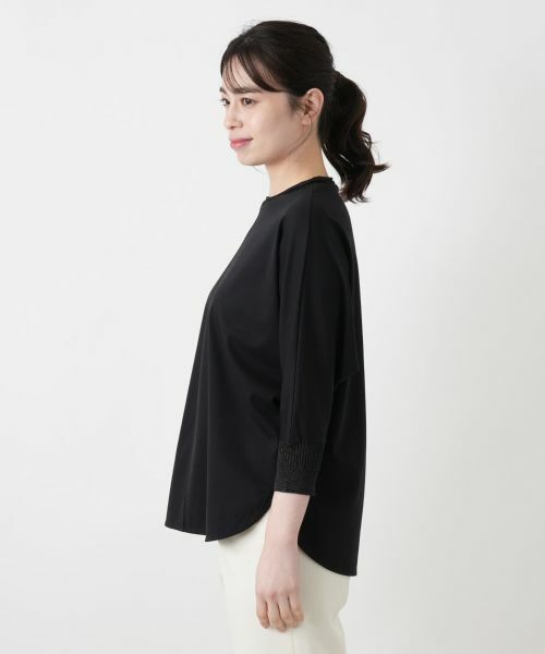 Leilian / レリアン カットソー | ドルマンスリーブ切替カットソー | 詳細9