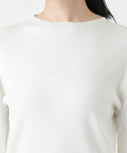 Leilian / レリアン ニット・セーター | スリーブ異素材切替ニット | 詳細10