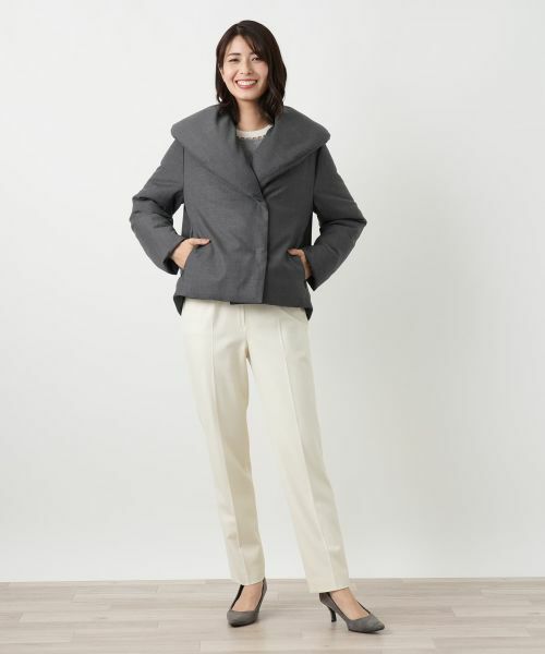 Leilian / レリアン その他アウター | ビッグカラーダウンコート | 詳細1