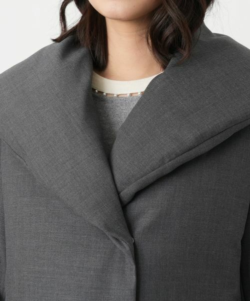 Leilian / レリアン その他アウター | ビッグカラーダウンコート | 詳細7