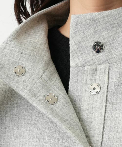 Leilian / レリアン その他アウター | スタンドカラーショートコート【Leilian WHITE LABEL】 | 詳細11