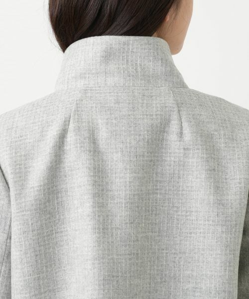 Leilian / レリアン その他アウター | スタンドカラーショートコート【Leilian WHITE LABEL】 | 詳細8