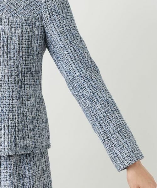 Leilian / レリアン セットアップ | ミックスツイードスーツ【セレモニー】 | 詳細10