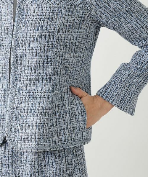 Leilian / レリアン セットアップ | ミックスツイードスーツ【セレモニー】 | 詳細13