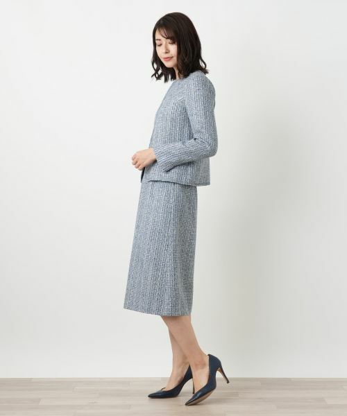 Leilian / レリアン セットアップ | ミックスツイードスーツ【セレモニー】 | 詳細2