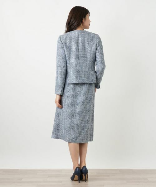 Leilian / レリアン セットアップ | ミックスツイードスーツ【セレモニー】 | 詳細3
