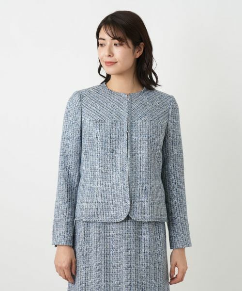 Leilian / レリアン セットアップ | ミックスツイードスーツ【セレモニー】 | 詳細4