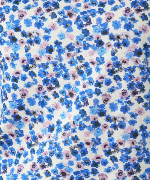 Leilian / レリアン カットソー | 小花柄ハイネックカットソー | 詳細11