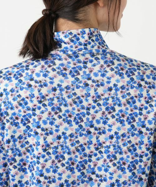 Leilian / レリアン カットソー | 小花柄ハイネックカットソー | 詳細8