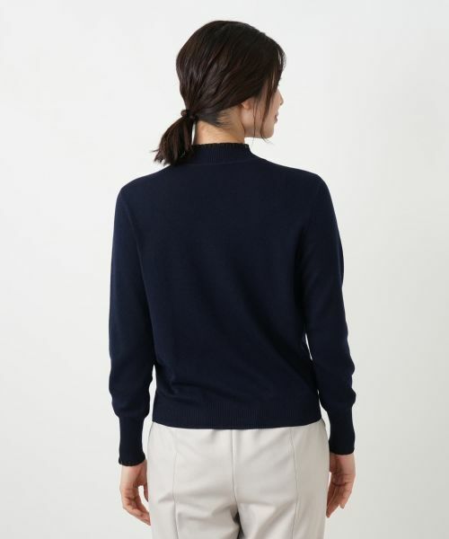 Leilian / レリアン ニット・セーター | ビジューモックネックニット | 詳細6