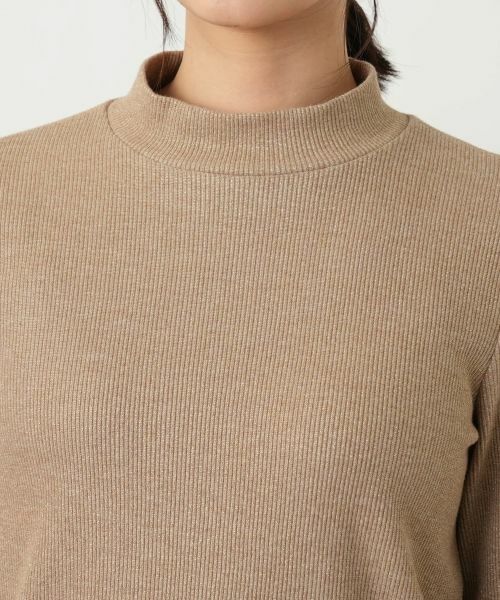 Leilian / レリアン カットソー | ラメハイネックニット | 詳細13