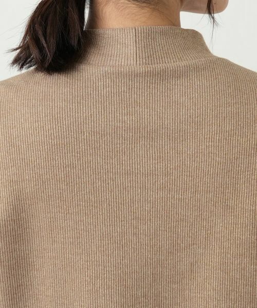 Leilian / レリアン カットソー | ラメハイネックニット | 詳細14