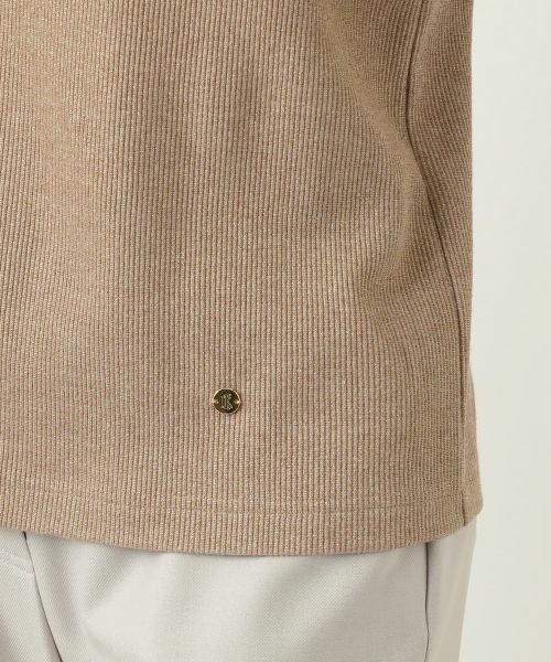 Leilian / レリアン カットソー | ラメハイネックニット | 詳細16