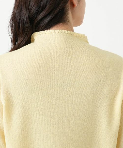 Leilian / レリアン ニット・セーター | スリットハイネックニット【Leilian WHITE LABEL】 | 詳細14
