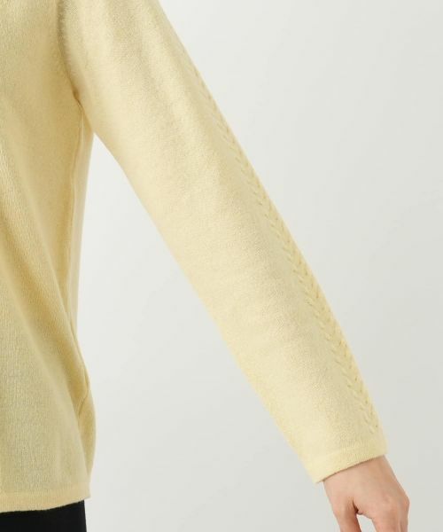 Leilian / レリアン ニット・セーター | スリットハイネックニット【Leilian WHITE LABEL】 | 詳細15