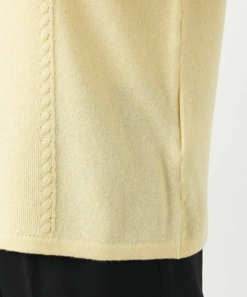 Leilian / レリアン ニット・セーター | スリットハイネックニット【Leilian WHITE LABEL】 | 詳細16