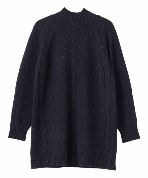 Leilian / レリアン ニット・セーター | カシミヤ混ネップニットチュニック【Leilian WHITE LABEL】【BIAGIOLI】 | 詳細15