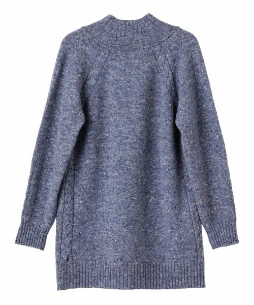 Leilian / レリアン ニット・セーター | カシミヤ混ネップニットチュニック【Leilian WHITE LABEL】【BIAGIOLI】 | 詳細18