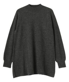 Leilian / レリアン ニット・セーター | ハイネックチュニックニット【Leilian WHITE LABEL】