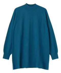 Leilian / レリアン ニット・セーター | ハイネックチュニックニット【Leilian WHITE LABEL】