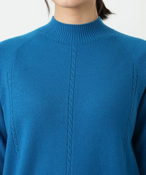 Leilian / レリアン ニット・セーター | ハイネックチュニックニット【Leilian WHITE LABEL】 | 詳細13