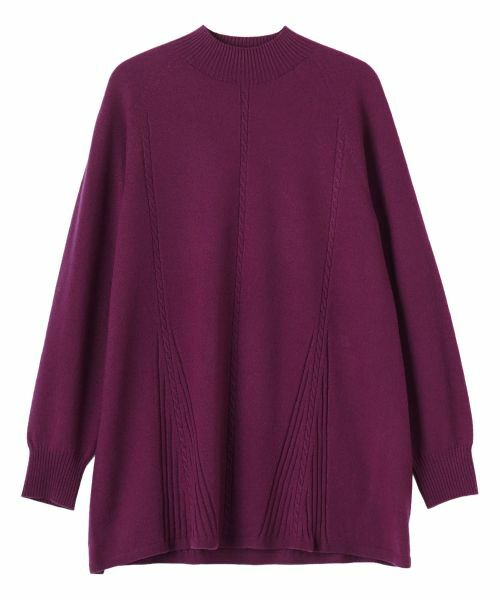 Leilian / レリアン ニット・セーター | ハイネックチュニックニット【Leilian WHITE LABEL】 | 詳細18