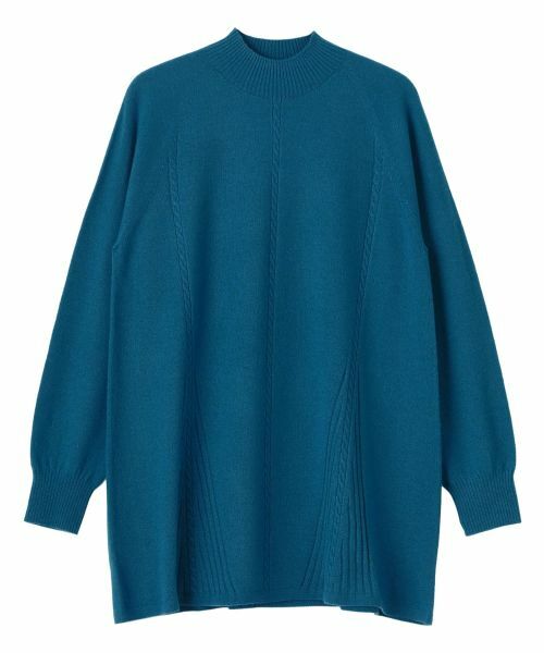 Leilian / レリアン ニット・セーター | ハイネックチュニックニット【Leilian WHITE LABEL】 | 詳細22