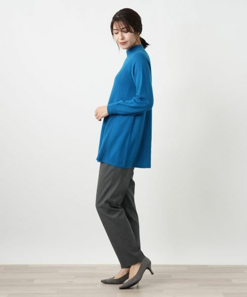 Leilian / レリアン ニット・セーター | ハイネックチュニックニット【Leilian WHITE LABEL】 | 詳細8